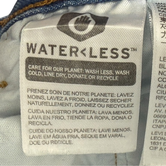 Levi's 501 XX Straight Leg Distressed Blue Jeans – Size 26 | Vintage Butterfly B - Picture 9 of 12